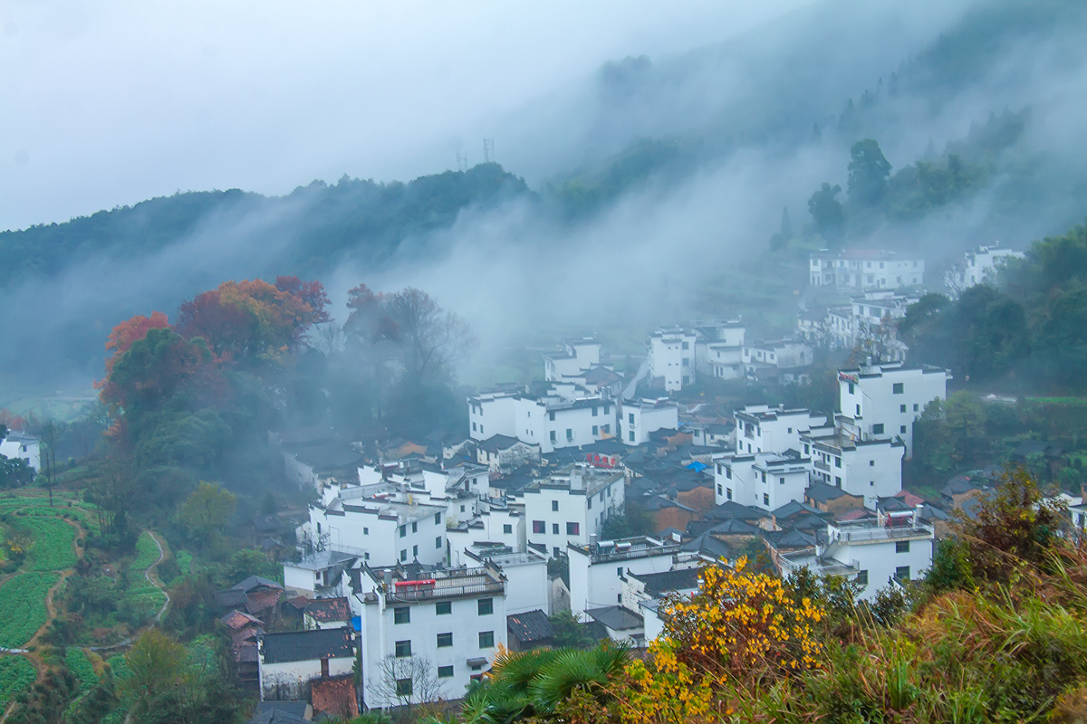 江岭秋色